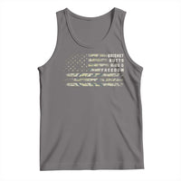 BBQ Tank Top Grilling Gifts For Grill Dad Meat Smoker Grill Camo Flag