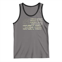 BBQ Tank Top Grilling Gifts For Grill Dad Meat Smoker Grill Camo Flag