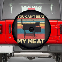 Funny BBQ Spare Tire Cover You Can't Beat My Meat Dad Grill Gift