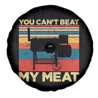 Funny BBQ Spare Tire Cover You Can't Beat My Meat Dad Grill Gift