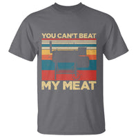Funny BBQ T Shirt You Can't Beat My Meat Dad Grill Gift - Wonder Print Shop