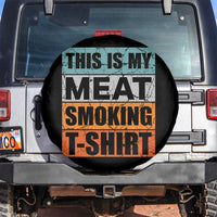 Retro BBQ Smoker This is My Meat Smoking Spare Tire Cover - Wonder Print Shop