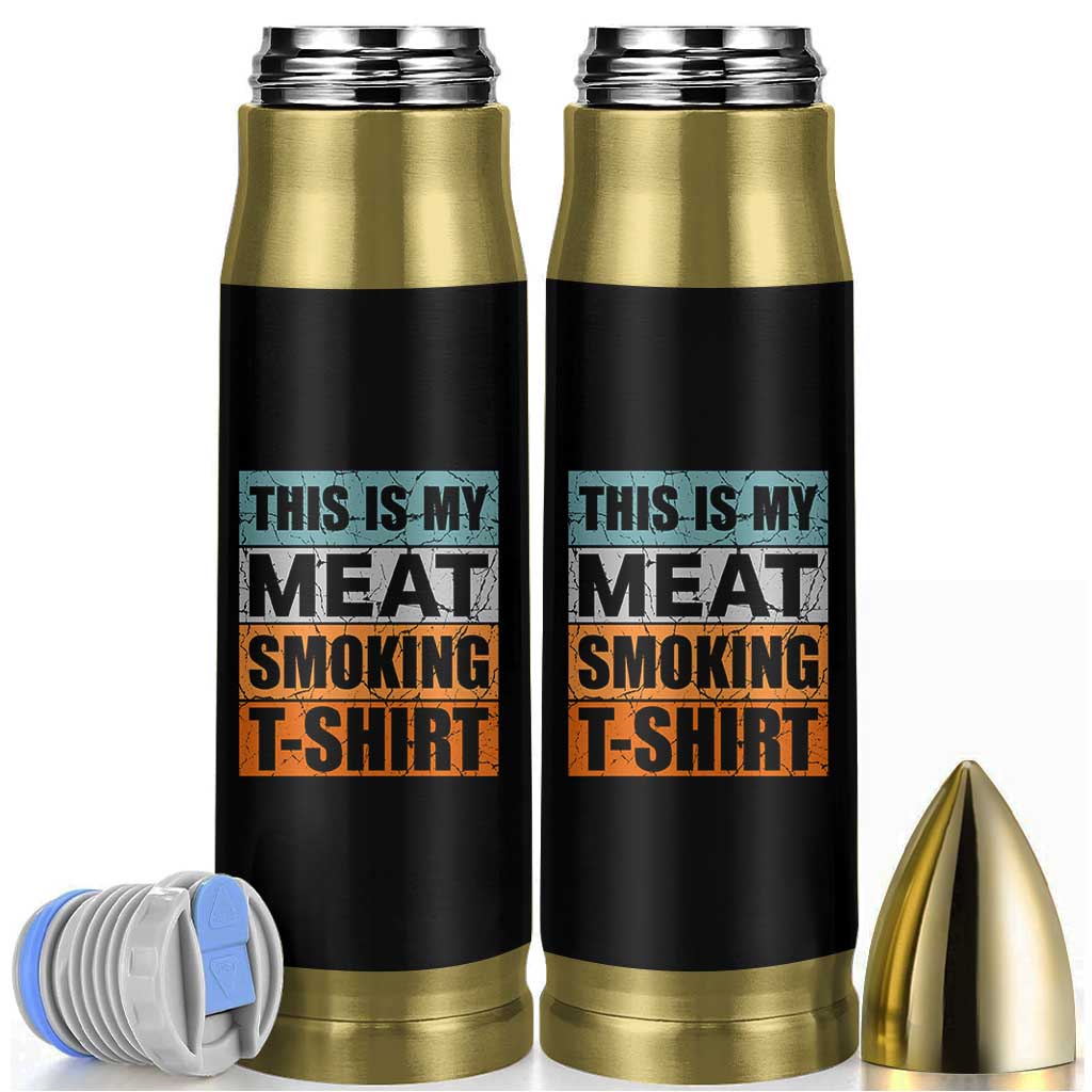 Retro BBQ Smoker This is My Meat Smoking Bullet Tumbler - Wonder Print Shop