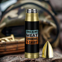 Retro BBQ Smoker This is My Meat Smoking Bullet Tumbler - Wonder Print Shop