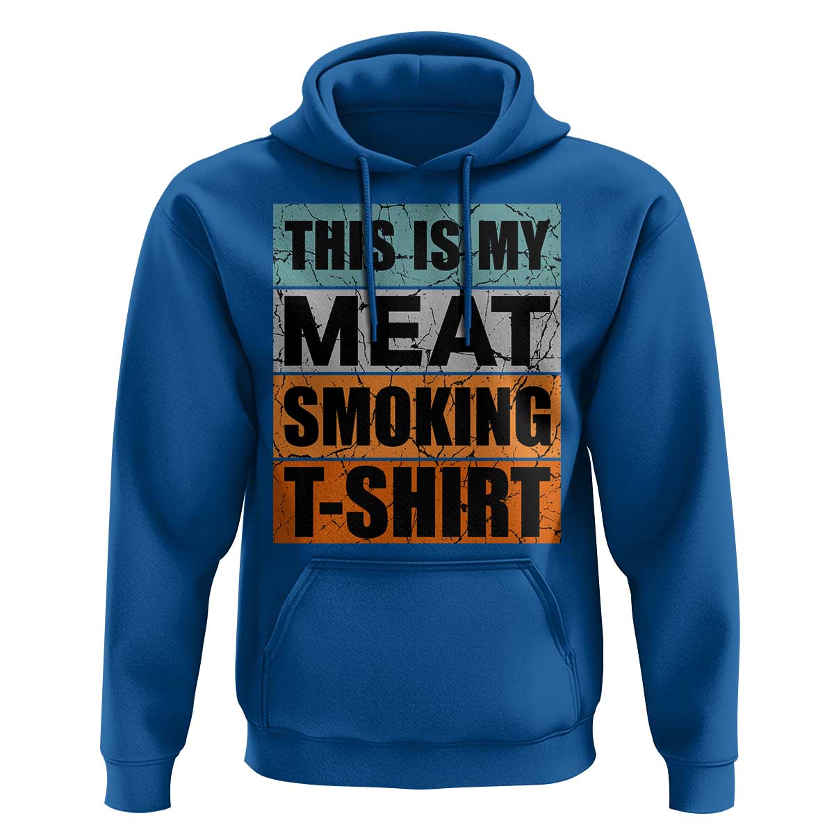 Retro BBQ Smoker This is My Meat Smoking Hoodie - Wonder Print Shop