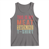 Vintage BBQ This Is My Meat Smoking Tank Top