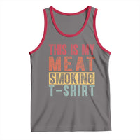 Vintage BBQ This Is My Meat Smoking Tank Top