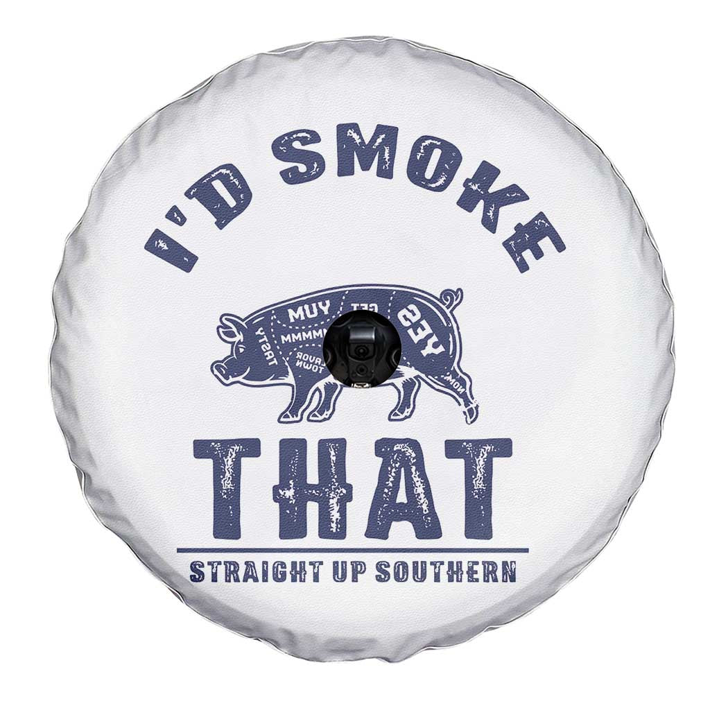 BBQ Spare Tire Cover I'd Smoke That Straight Up Southern Pork Cuts Grilling