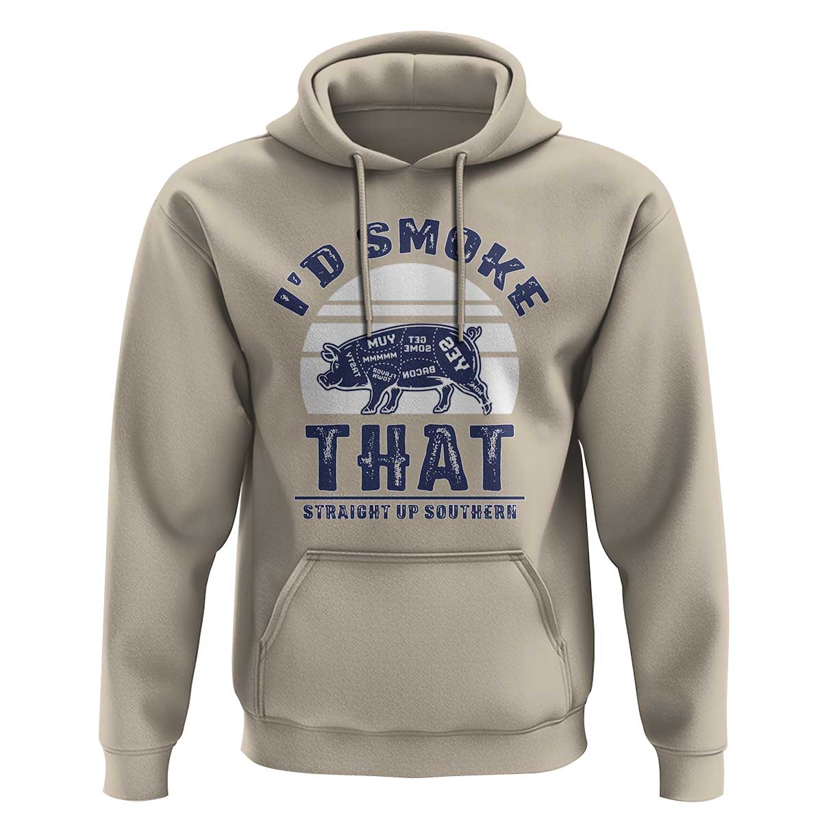 BBQ Hoodie I'd Smoke That Straight Up Southern Pork Cuts Grilling