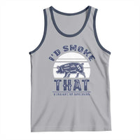 BBQ Tank Top I'd Smoke That Straight Up Southern Pork Cuts Grilling