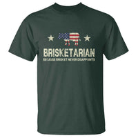 BBQ T Shirt Brisketarian Because Brisket Never Disappoints American Flag - Wonder Print Shop