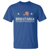 BBQ T Shirt Brisketarian Because Brisket Never Disappoints American Flag - Wonder Print Shop