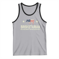 BBQ Tank Top Brisketarian Because Brisket Never Disappoints American Flag
