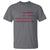 BBQ T Shirt With Red Line American Flag Meat Smoker Grilling Gifts - Wonder Print Shop