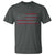 BBQ T Shirt With Red Line American Flag Meat Smoker Grilling Gifts - Wonder Print Shop
