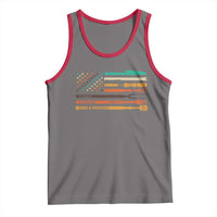BBQ Tank Top With American Flag Brisket Butts Ribs and Freedom Grilling Gifts
