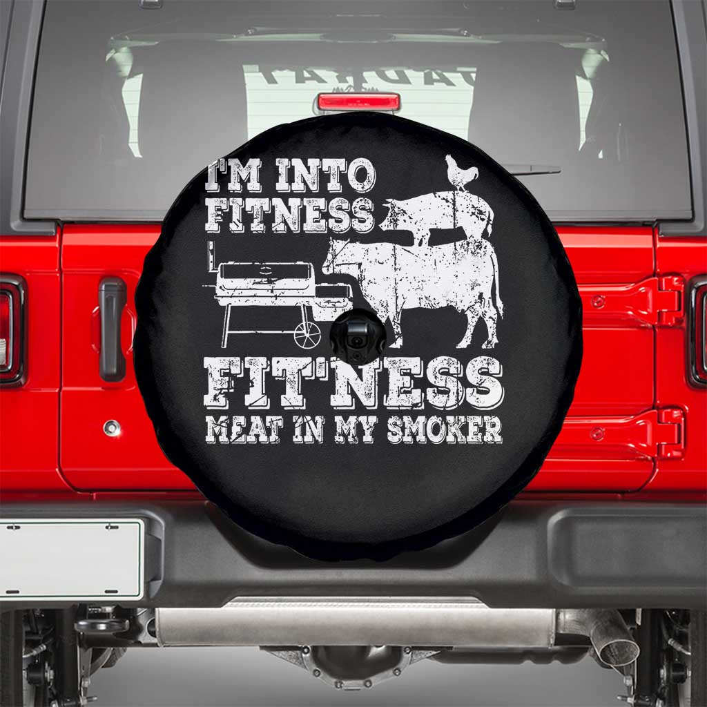 Funny BBQ Spare Tire Cover Meat Smoking Barbeque Griller Grilling Gifts