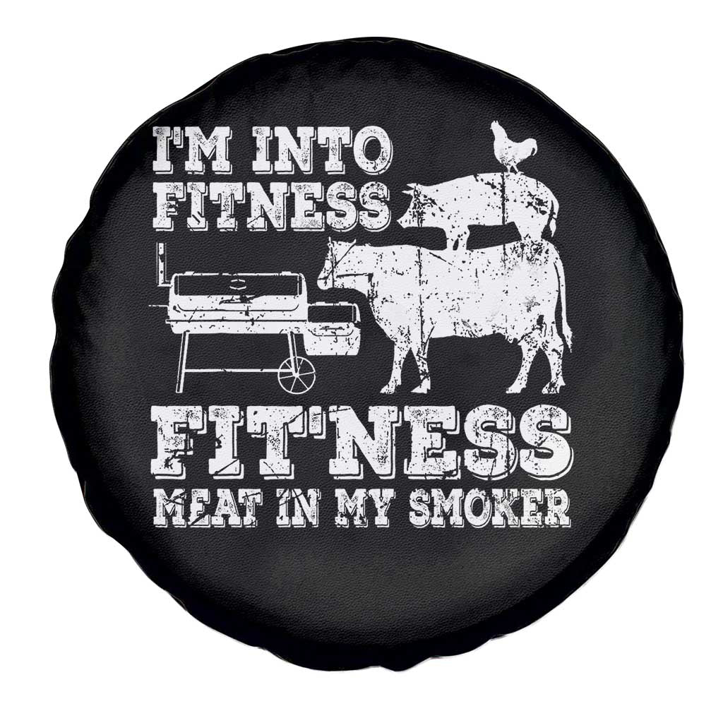 Funny BBQ Spare Tire Cover Meat Smoking Barbeque Griller Grilling Gifts