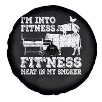Funny BBQ Spare Tire Cover Meat Smoking Barbeque Griller Grilling Gifts