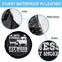 Funny BBQ Spare Tire Cover Meat Smoking Barbeque Griller Grilling Gifts