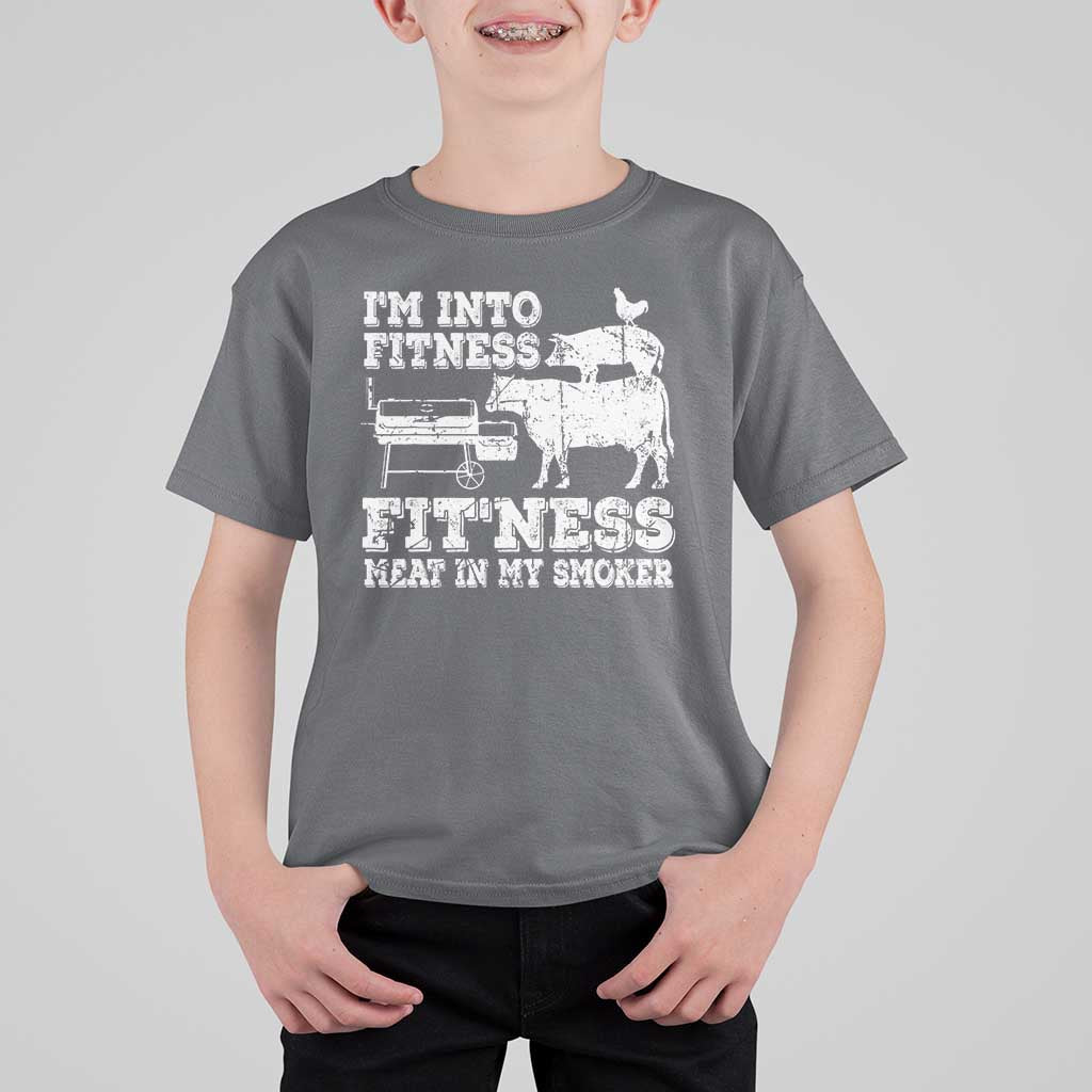 Funny BBQ T Shirt For Kid Meat Smoking Barbeque Griller Grilling Gifts - Wonder Print Shop