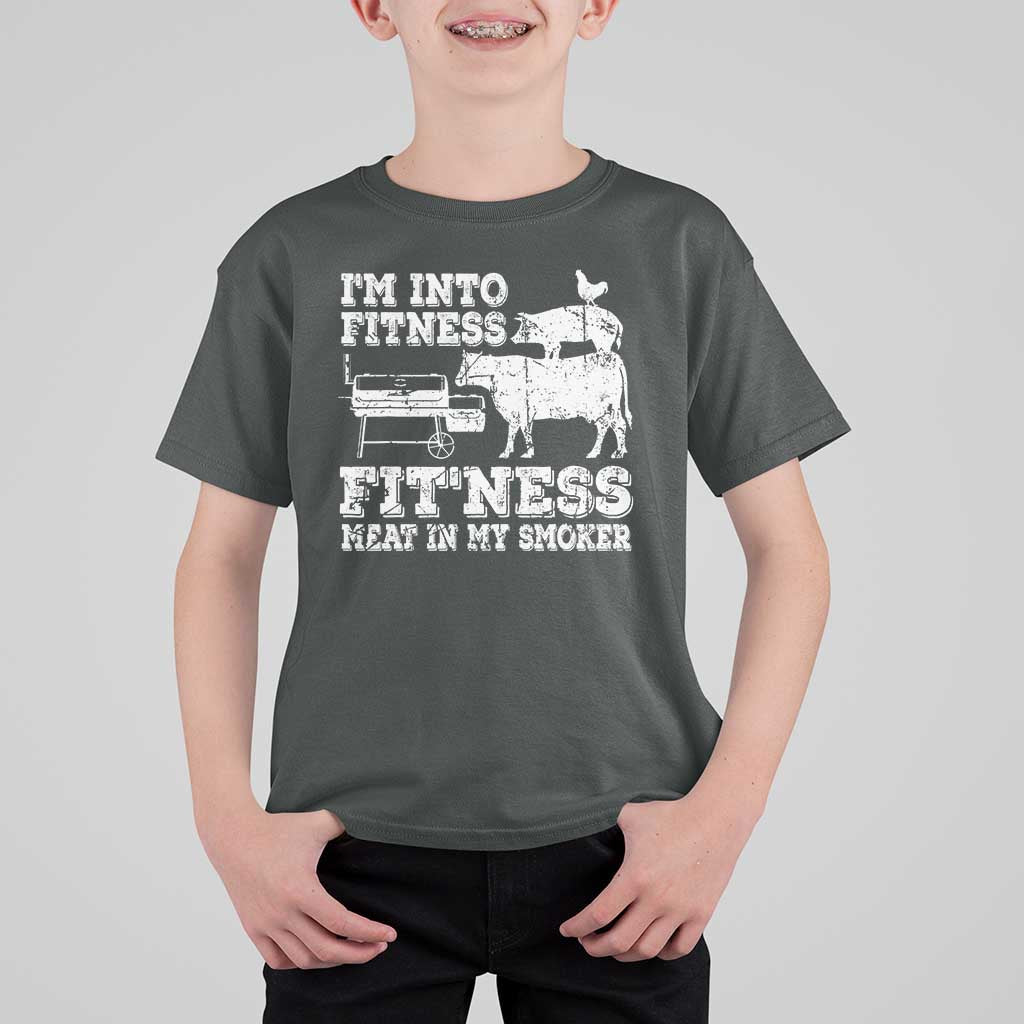 Funny BBQ T Shirt For Kid Meat Smoking Barbeque Griller Grilling Gifts - Wonder Print Shop