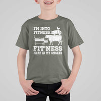 Funny BBQ T Shirt For Kid Meat Smoking Barbeque Griller Grilling Gifts - Wonder Print Shop