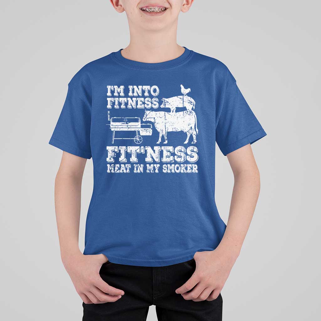 Funny BBQ T Shirt For Kid Meat Smoking Barbeque Griller Grilling Gifts - Wonder Print Shop