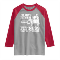 Funny BBQ Raglan Shirt Meat Smoking Barbeque Griller Grilling Gifts