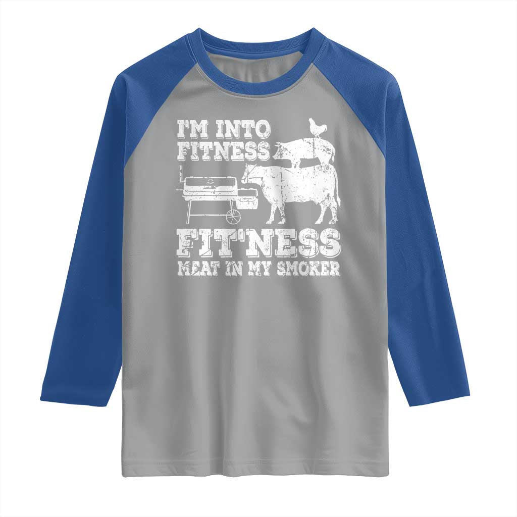 Funny BBQ Raglan Shirt Meat Smoking Barbeque Griller Grilling Gifts