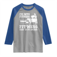 Funny BBQ Raglan Shirt Meat Smoking Barbeque Griller Grilling Gifts