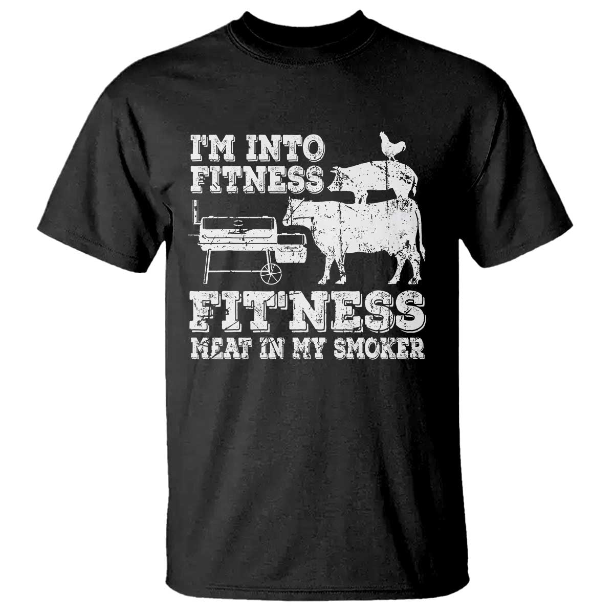 Funny BBQ T Shirt Meat Smoking Barbeque Griller Grilling Gifts - Wonder Print Shop