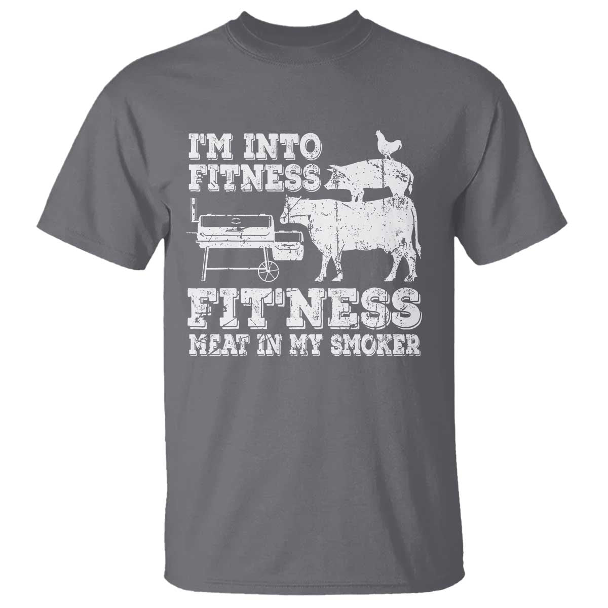 Funny BBQ T Shirt Meat Smoking Barbeque Griller Grilling Gifts - Wonder Print Shop