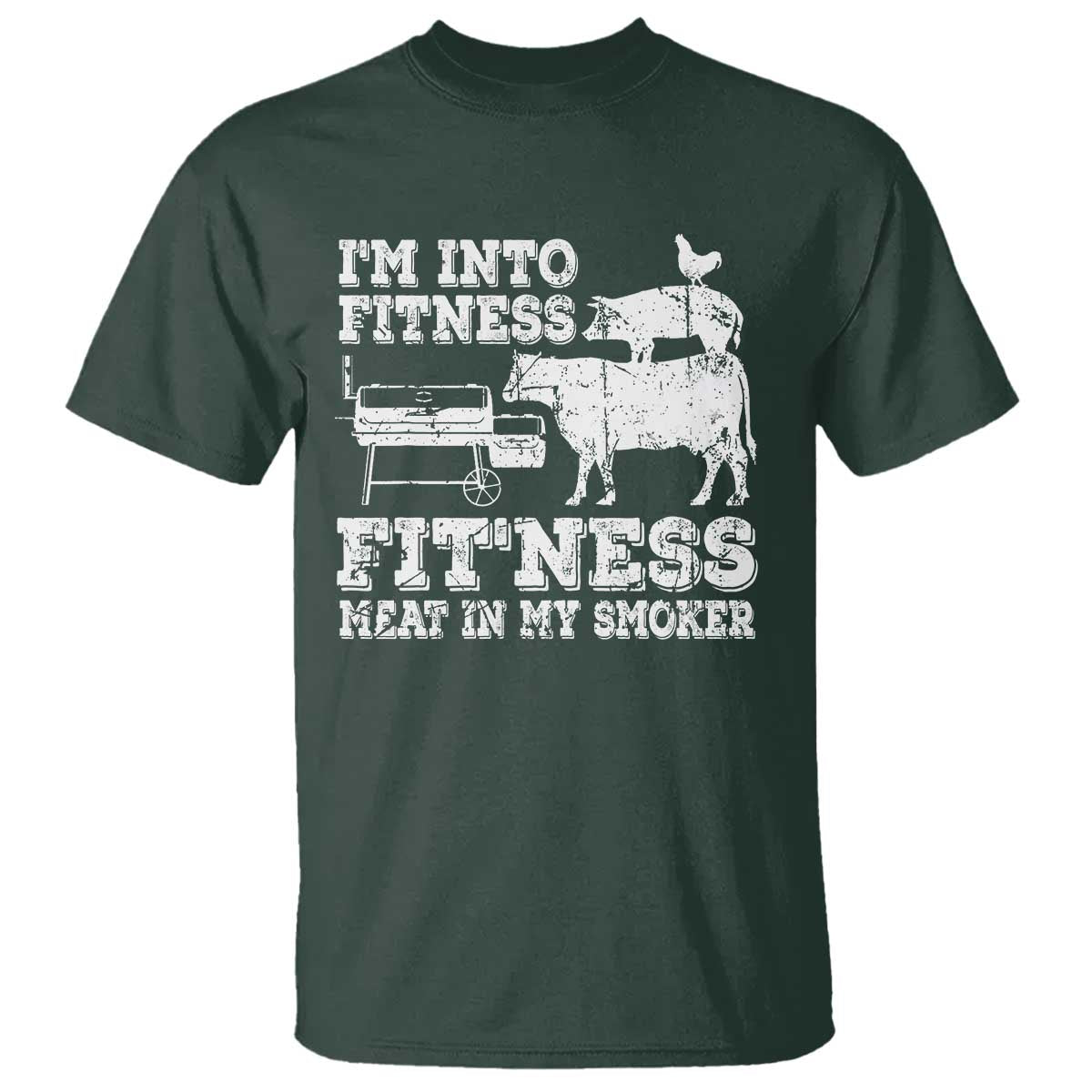 Funny BBQ T Shirt Meat Smoking Barbeque Griller Grilling Gifts - Wonder Print Shop