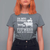 Funny BBQ T Shirt For Women Meat Smoking Barbeque Griller Grilling Gifts - Wonder Print Shop