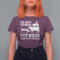 Funny BBQ T Shirt For Women Meat Smoking Barbeque Griller Grilling Gifts - Wonder Print Shop