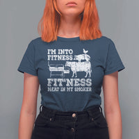 Funny BBQ T Shirt For Women Meat Smoking Barbeque Griller Grilling Gifts - Wonder Print Shop