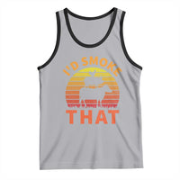 Funny BBQ Tank Top I'd Smoke That Barbecue Retro Grilling Gifts
