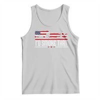 BBQ Tank Top 4th July I'd Smoke That Patriot Barbeque Cook Chef