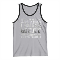 BBQ Tank Top That's What I Do I Smoke Meat And I Know Things Funny Saying