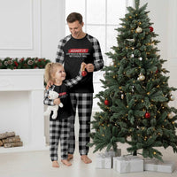 Funny Saying Plaid Pajama Set Admit It Life Would Be Boring Without Me - Wonder Print Shop