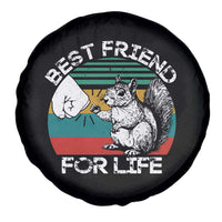 Squirrel Lover Spare Tire Cover Funny Vintage Squirrel Gift Best Friend For Life
