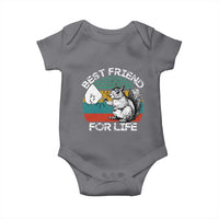Squirrel Lover Baby Onesie Funny Vintage Squirrel Gift Best Friend For Life