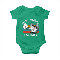 Squirrel Lover Baby Onesie Funny Vintage Squirrel Gift Best Friend For Life