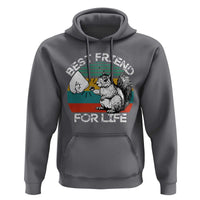 Squirrel Lover Hoodie Funny Vintage Squirrel Gift Best Friend For Life