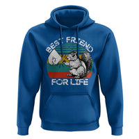 Squirrel Lover Hoodie Funny Vintage Squirrel Gift Best Friend For Life