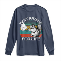 Squirrel Lover Long Sleeve Shirt Funny Vintage Squirrel Gift Best Friend For Life