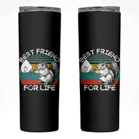 Squirrel Lover Skinny Tumbler Funny Vintage Squirrel Gift Best Friend For Life