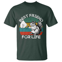 Squirrel Lover T Shirt Funny Vintage Squirrel Gift Best Friend For Life