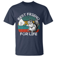 Squirrel Lover T Shirt Funny Vintage Squirrel Gift Best Friend For Life